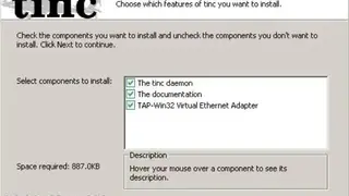 Tinc VPN screenshot