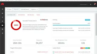 Tinfoil Security screenshot