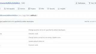 Tint Browser Adblock Addon screenshot