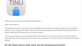 TINU screenshot