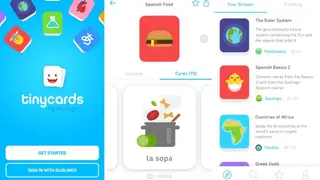 Tiny cards screenshot