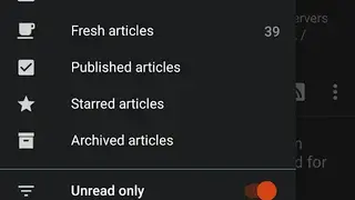 Tiny Tiny RSS screenshot