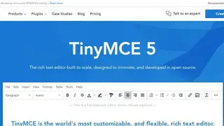 TinyMCE screenshot