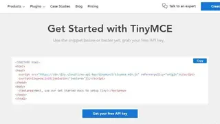 TinyMCE screenshot