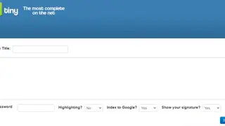 Tinypaste screenshot