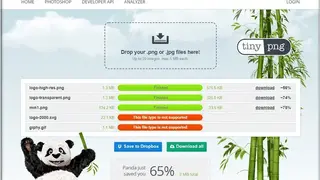 TinyPNG screenshot