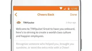 TINYpulse screenshot