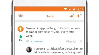 TINYpulse screenshot