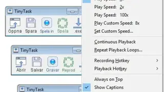TinyTask screenshot