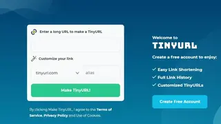 TinyURL screenshot
