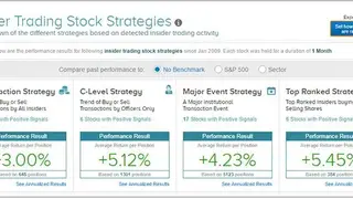 TipRanks Insider Trading screenshot