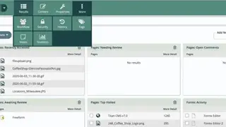 Titan CMS screenshot