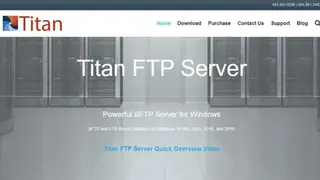 Titan FTP Server screenshot