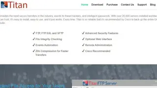 Titan FTP Server screenshot