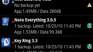 Titanium Backup screenshot
