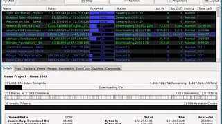 Tixati screenshot