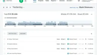 Tmetric screenshot