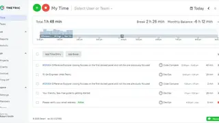 Tmetric screenshot