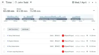 Tmetric screenshot