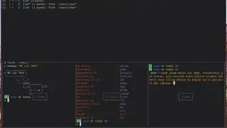 Tmux screenshot
