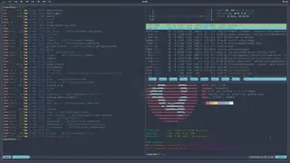 Tmux screenshot