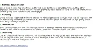 TNT Screen Capture screenshot