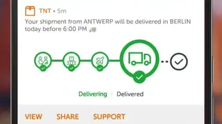 TNT – Tracking screenshot