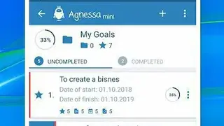 To Do List. Goal planner. Organizer. Task list screenshot