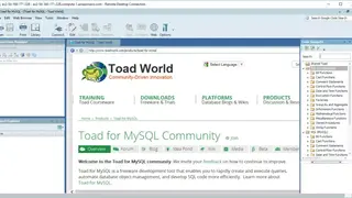 Toad for MySQL screenshot