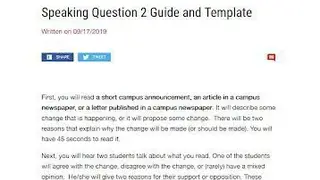TOEFL Writing and Speaking Mastery screenshot