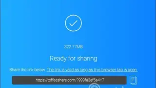 ToffeeShare screenshot