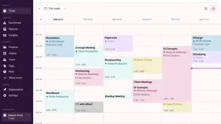 Toggl screenshot