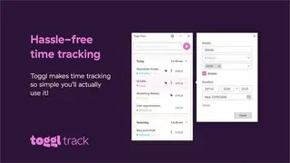 Toggl Track screenshot