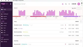 Toggl Track screenshot