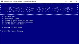 Toggle-Tweaker screenshot