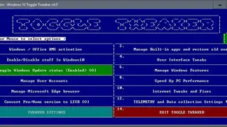 Toggle-Tweaker screenshot