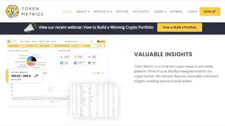 Token Metrics screenshot
