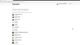 Tomatoes screenshot