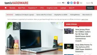 Tom’s Hardware screenshot