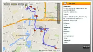 TomTom WEBFLEET screenshot