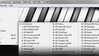 Tone2 NanoHost screenshot