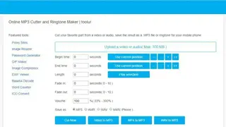 Toolur MP3 Cutter screenshot