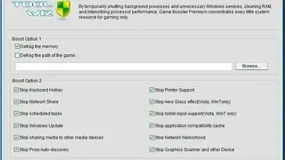 Toolwiz GameBoost screenshot