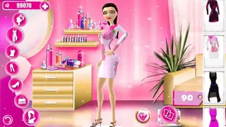 Top Model Dress Up Hair Salon screenshot