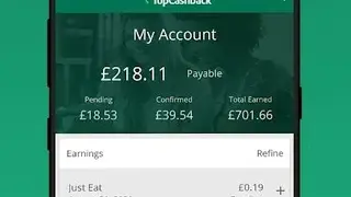 TopCashBack screenshot