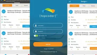 Topcoder screenshot