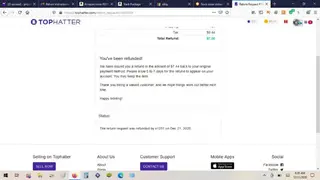 Tophatter screenshot