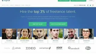Toptal screenshot