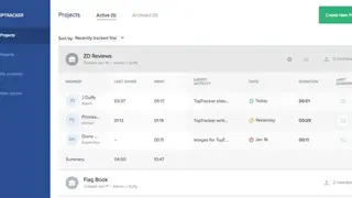 TopTracker screenshot