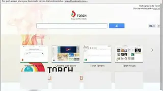 Torch Web Browser screenshot